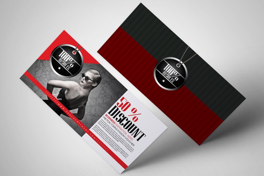 The template features a clean gift . 65 Best Fashion Gift Voucher Templates Free Premium