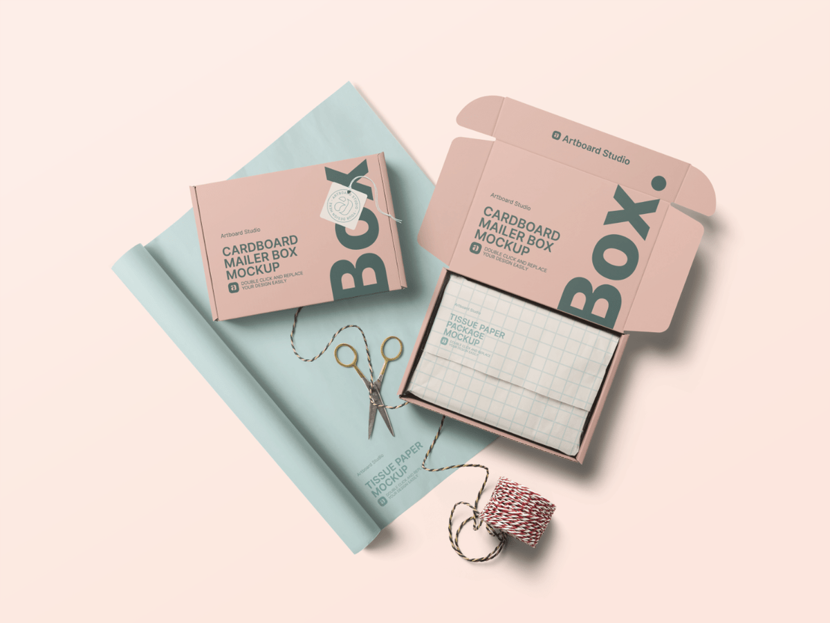 This tissue paper mockup and customize it as per your preferences using smart objects, background colours. Animated Pet Food Packaging Mockup Template