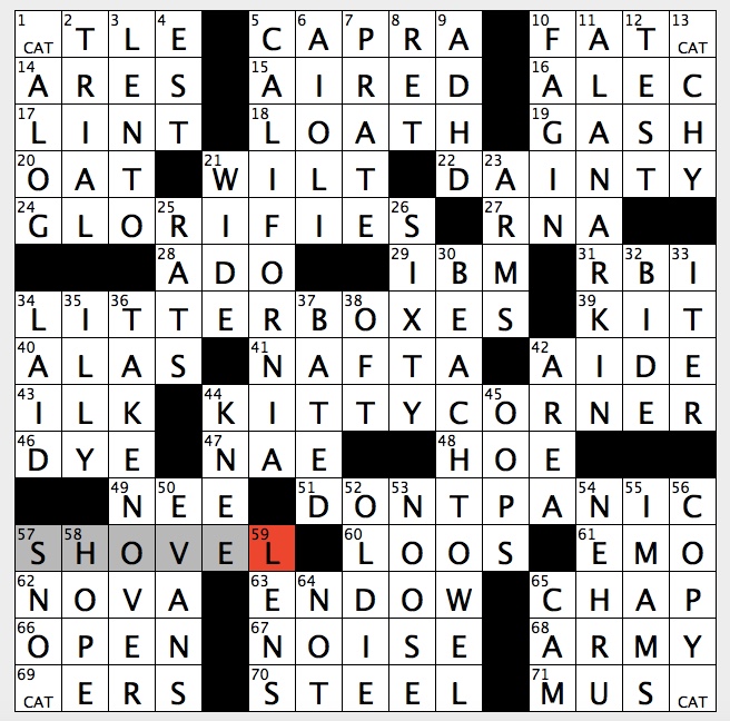 Search for crossword clues found in the ny times, daily celebrity, daily mirror, telegraph and major publications. Rex Parker Does The Nyt Crossword Puzzle Lily Potter S Maiden Name Thu 6 6 18 Alternative To Guillotine Places Where Some House Pets Go Father Of Deimos Phobos Bad