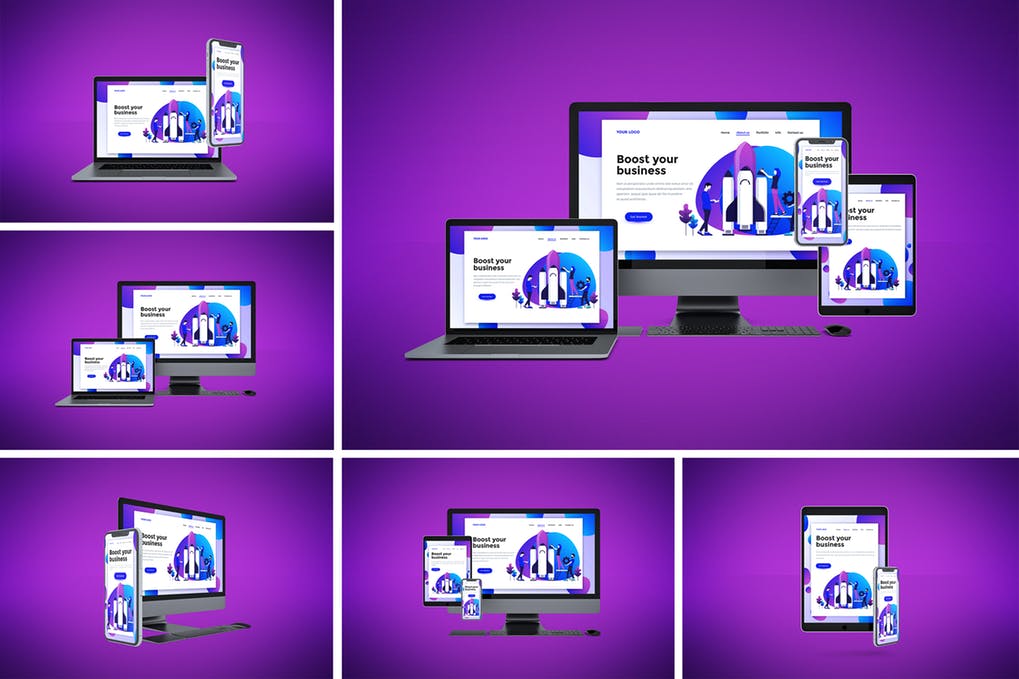 You can download it in a psd format . 520 Best Responsive Website Mockup Templates Free Premium