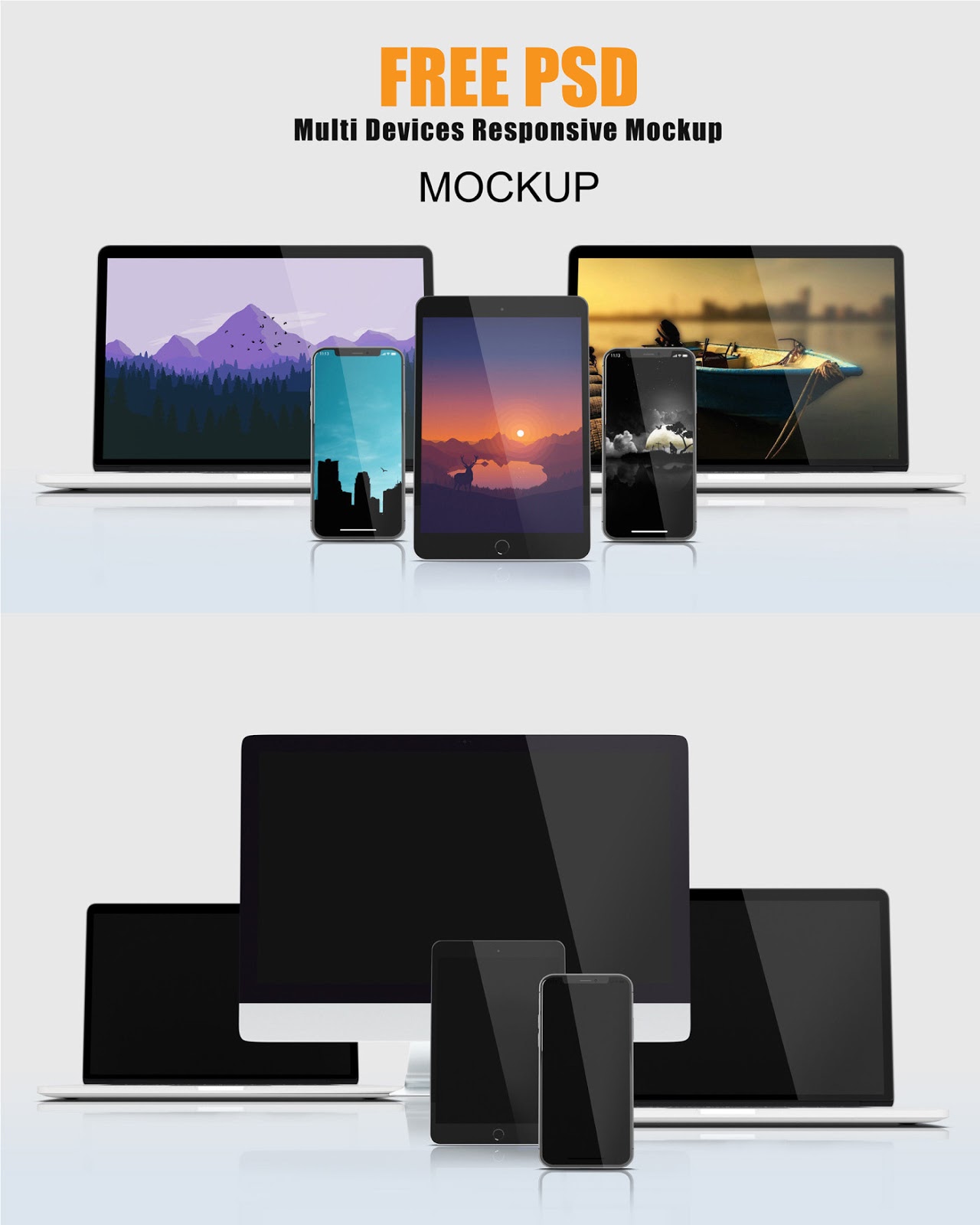 A responsive website ensures your website displays well on all devices of different sizes. 520 Best Responsive Website Mockup Templates Free Premium