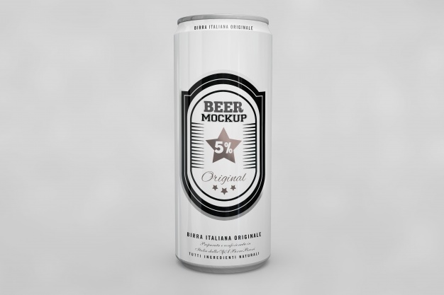 Free soft drink tin can mockup · free mockup zone. 100 Best Beer Can Mockup Templates Free Premium