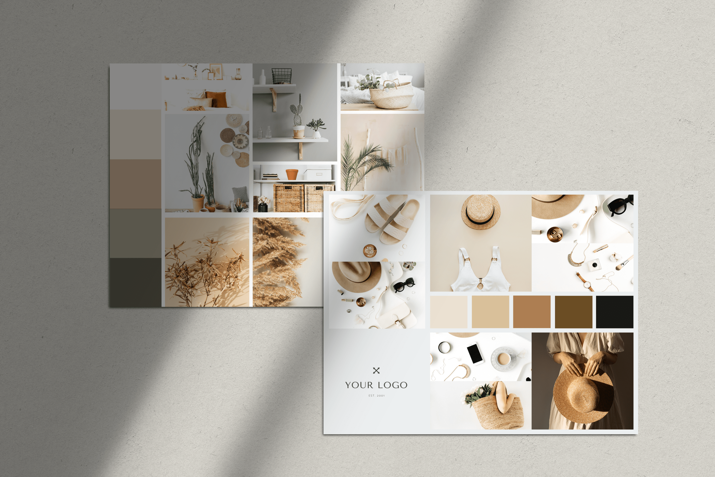 Mood board mockup templates in the web or social media marketing is great tool for improving. Free Brand Moodboard Templates Amado Branding