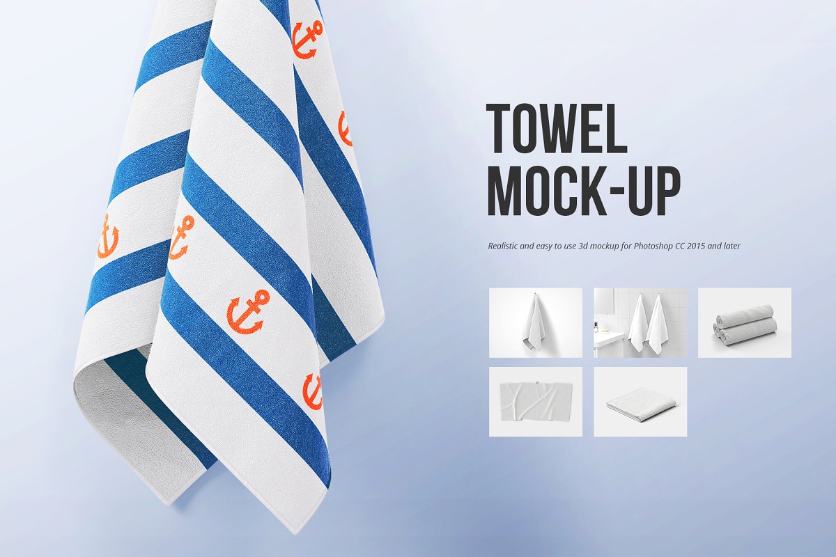 If you buy from a link, we may earn a commission. 150 Best Towel Mockup Templates Free Premium