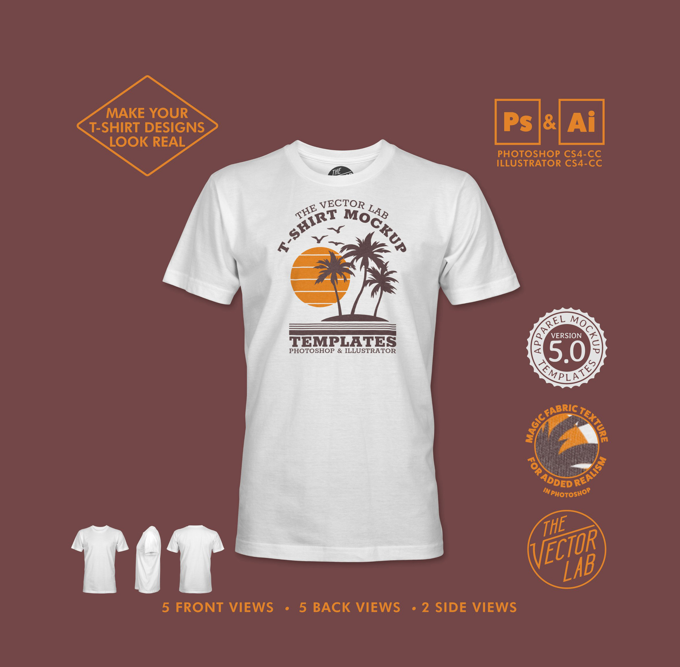 Comp (aka mockup) reviews are a vital step in the design process, but they don't have to be so stressful. Men S T Shirt Mockup Templates Illustrator Ray Dombroski