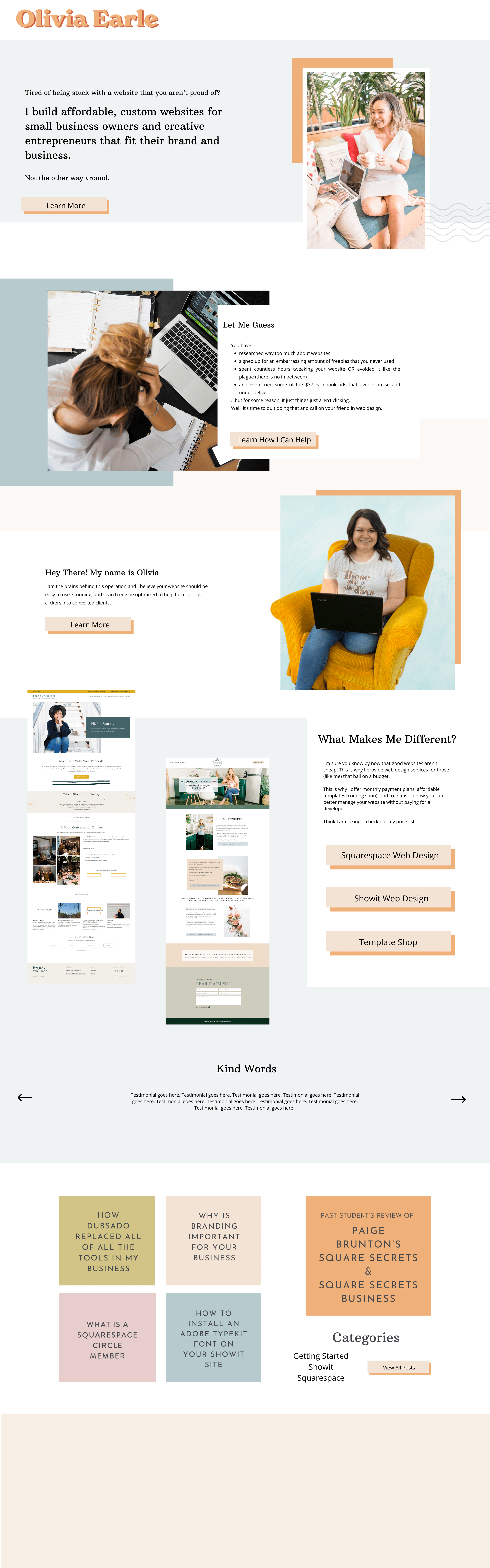 Want to create a scrolling mockup of a website? How I Used Canva To Build My Website Web Design In Loveland Co Olivia Earle