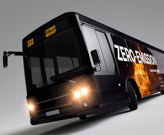 12+ Download Bus Advertising Mockup&nbsp;Psd