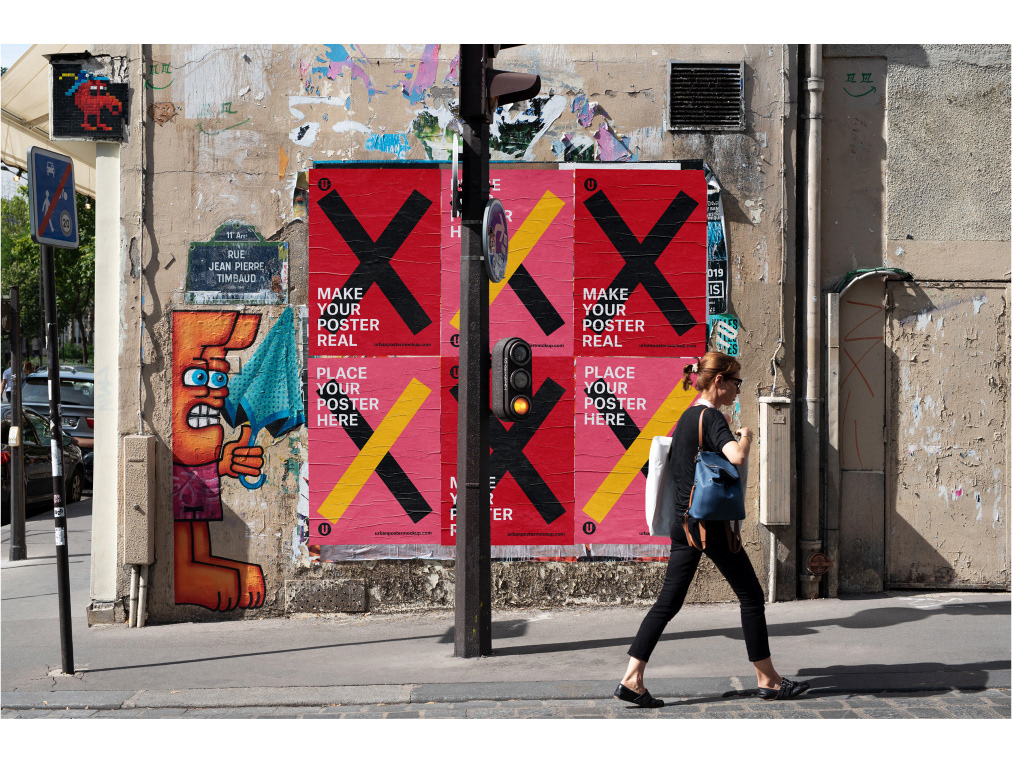 34+ Download Urban Street Poster Mockup&nbsp;Psd