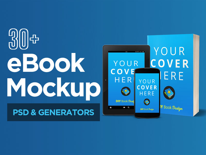 41+ Download Ebook Mockup Free&nbsp;Psd