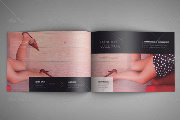17+ Download A4 Landscape Magazine Mockup&nbsp;Psd