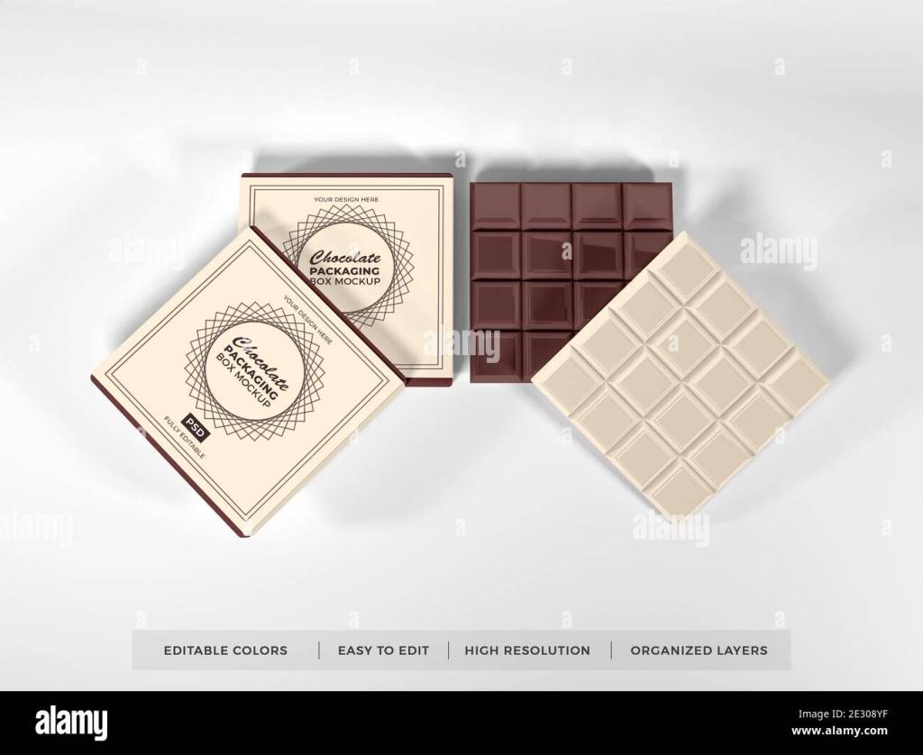 10+ Download Chocolate Box Mockup&nbsp;Psd