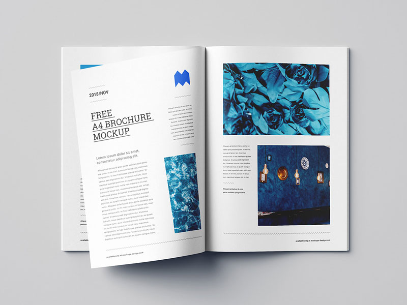39+ Download A4 Brochure Mockup Psd&nbsp;Free