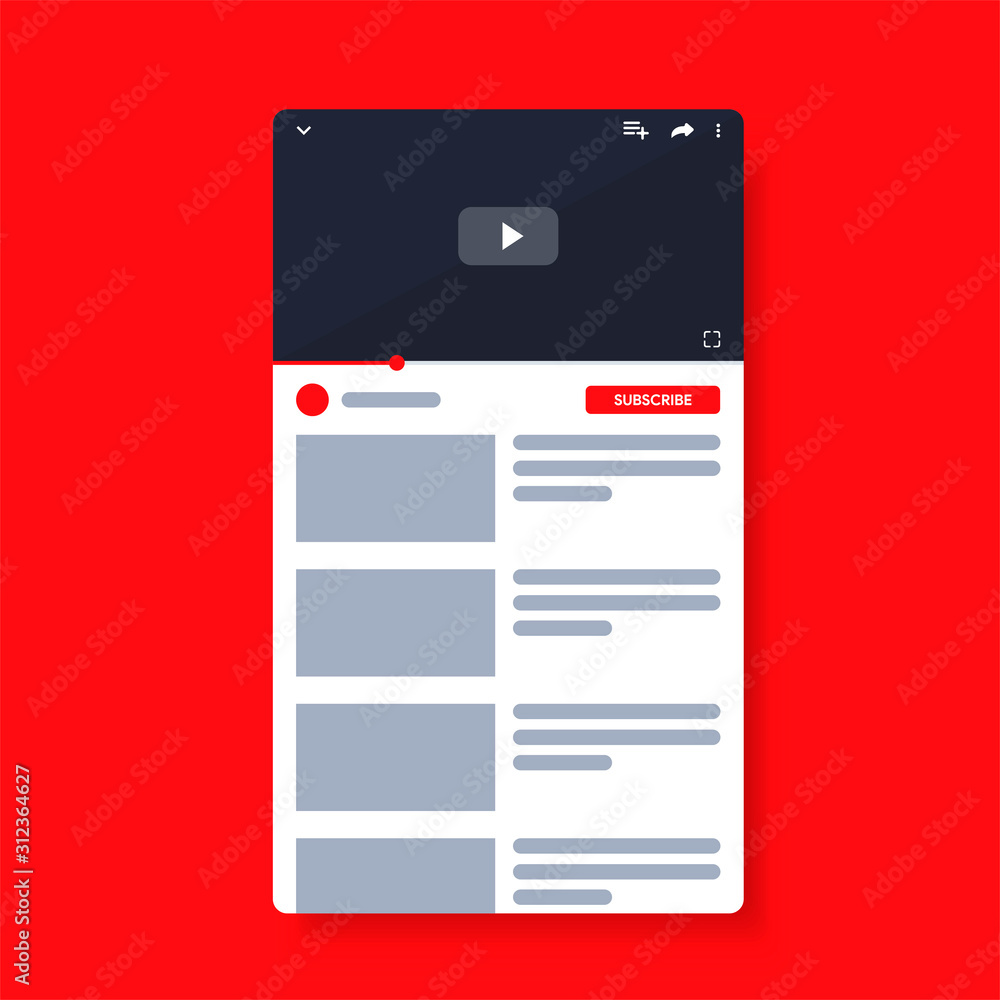 43+ Download Youtube Ui Mockup&nbsp;Psd