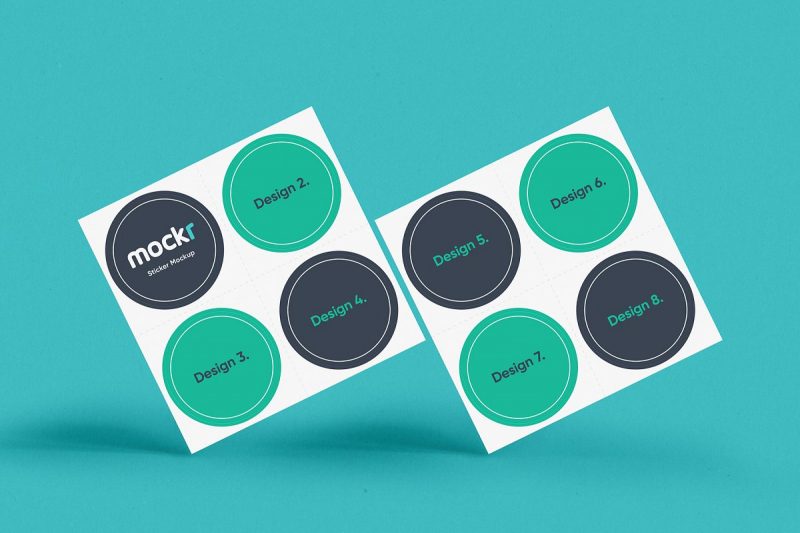 23+ Download Free Round Sticker Mockup&nbsp;Psd