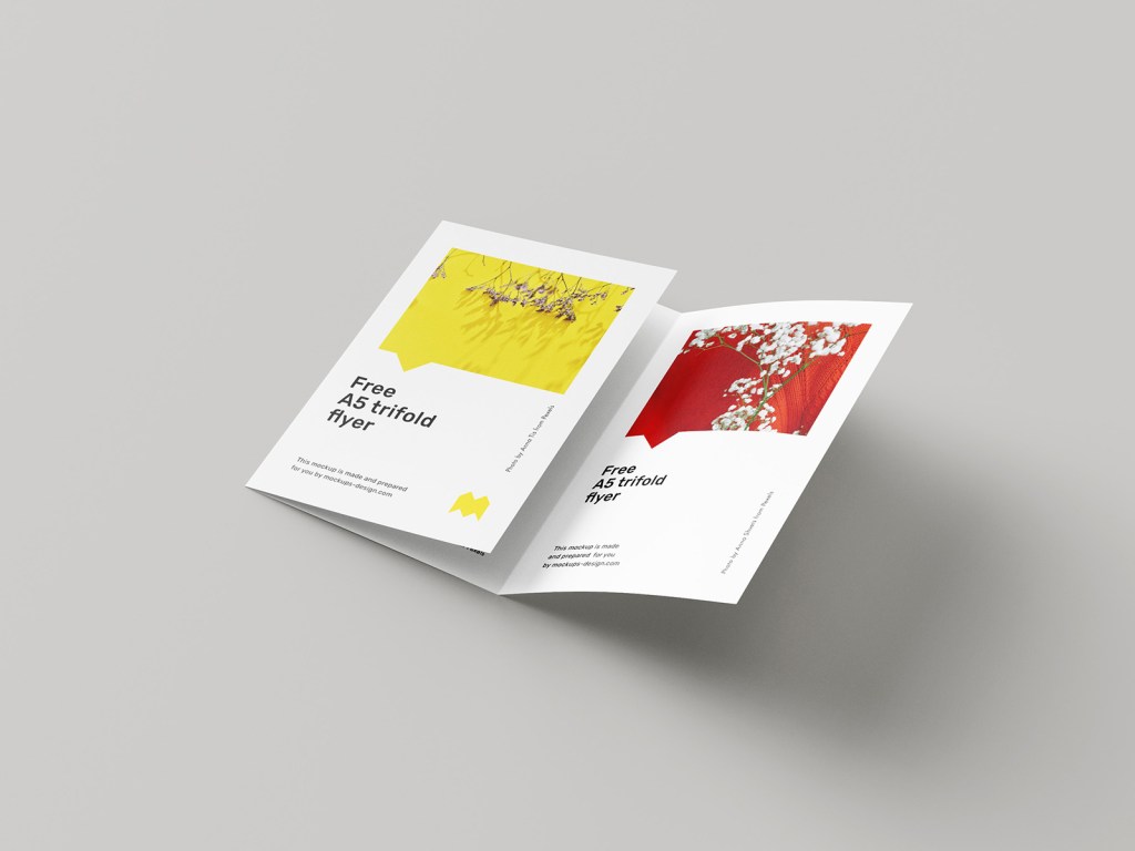 32+ Download A5 Brochure Mockup Psd&nbsp;Free