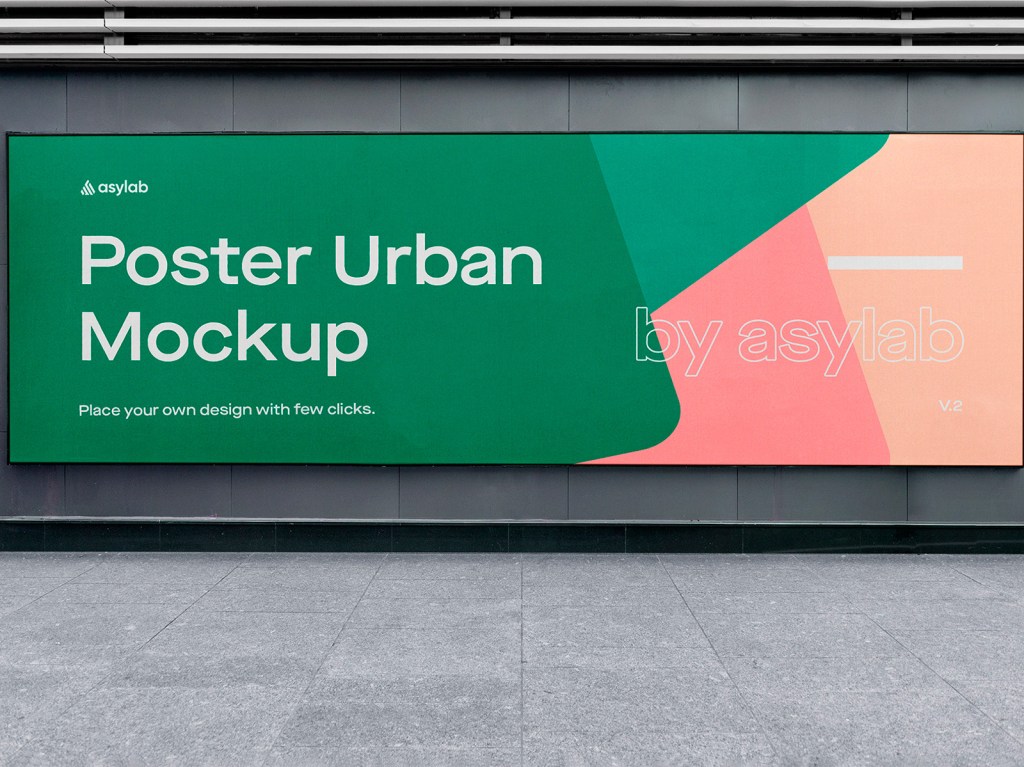 22+ Download Free Street Poster Mockup&nbsp;Psd