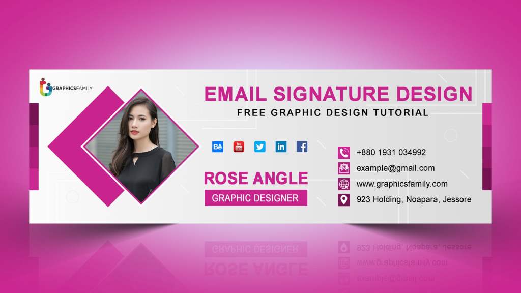 13+ Download Gmail Email Signature Mockup&nbsp;Psd