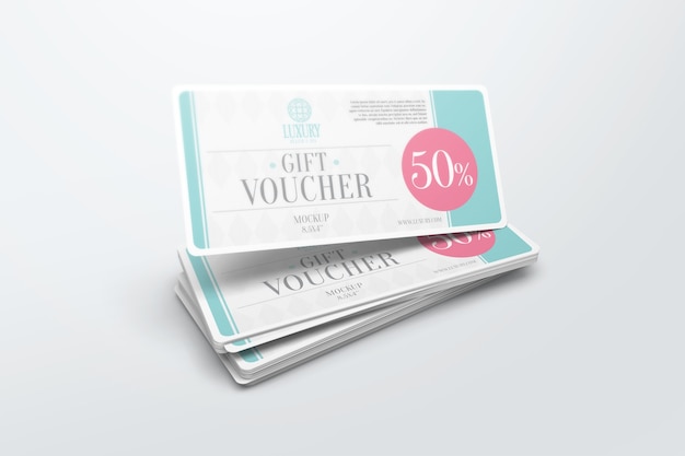 27+ Download Gift Voucher Mockup&nbsp;Psd