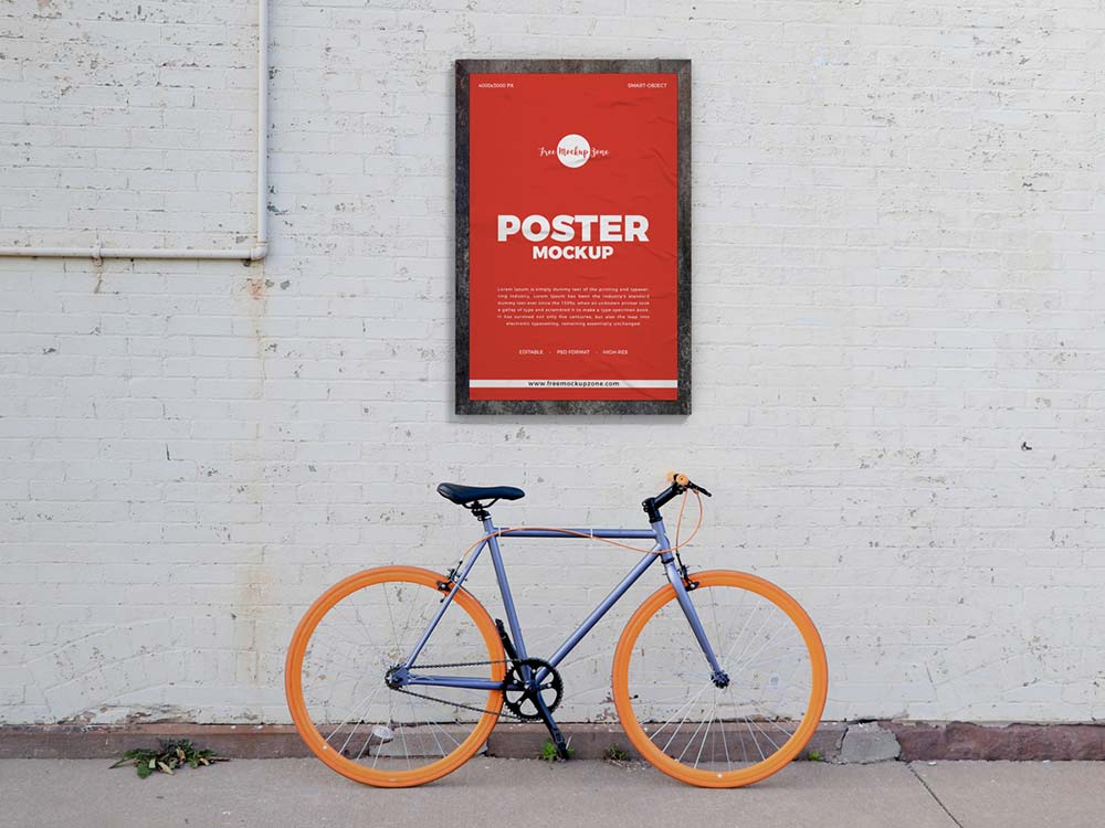 48+ Download Street Poster Mockup Free&nbsp;Psd