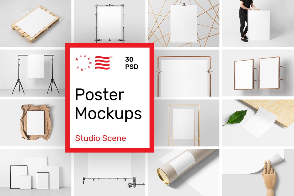 35+ Download Poster Mockup&nbsp;Psd